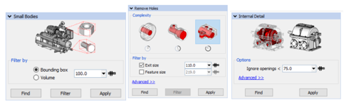 CADfix PPS user interface