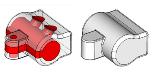 CADfix PPS holes and protrusions